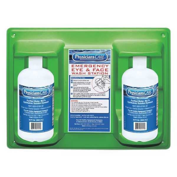 PhysiciansCare Eyewash Station in Green