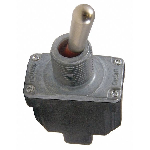 Toggle Switch, SPDT, 3 Connections, Maintained On/Maintained On, 1 hp, 15A @ 277V AC