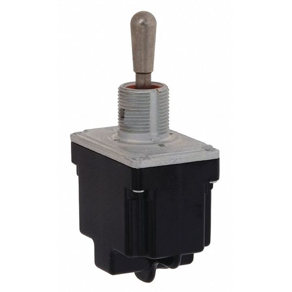Toggle Switch, DPDT, 6 Connections, Maintained On/Maintained On, 1 hp, 15A @ 277V AC