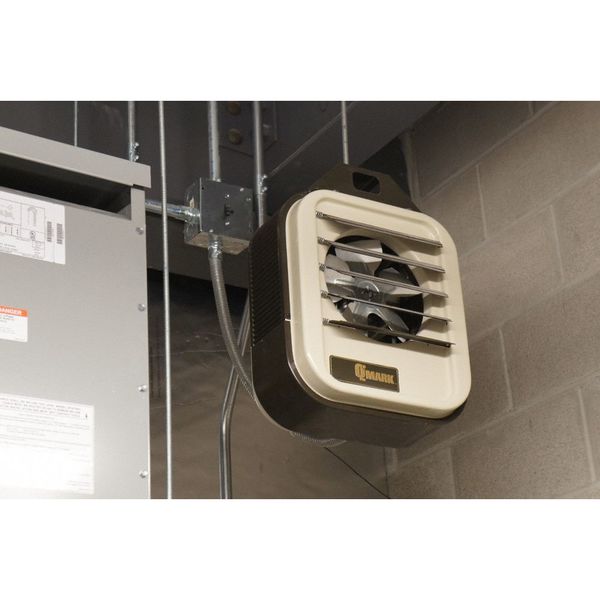 Electric Wall & Ceiling Unit Heater, 208V AC, 1/3 Phase, 15.0 kW