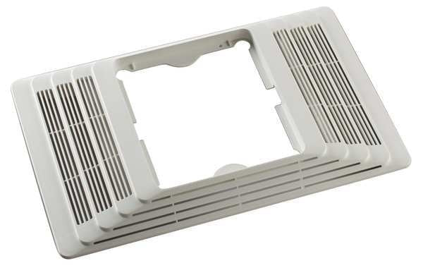 White Plastic Grille, For Use With Mfr. Model Number 656, 655, 657, 659, 696