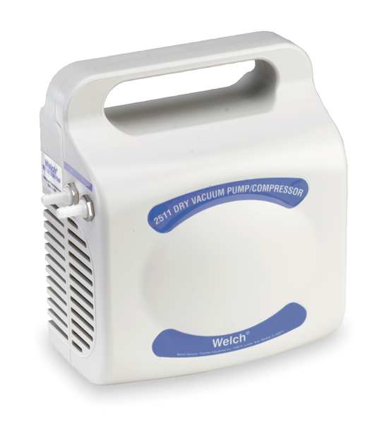 Piston Air Compressor/Vacuum Pump, 1/32HP