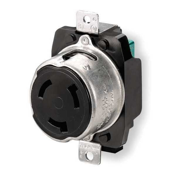 50A Marine Twist-Lock Receptacle 3P 4W 125/250VAC