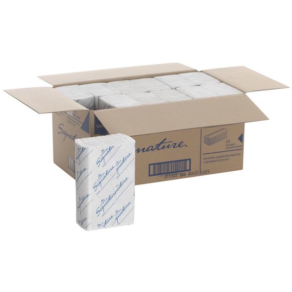 Pacific Blue Select C-Fold Paper Towels, 2, 120, White, 12 PK