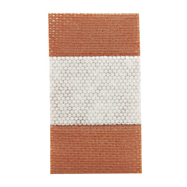 Adhesive Bandage, Fabric, PK100, Color: Beige