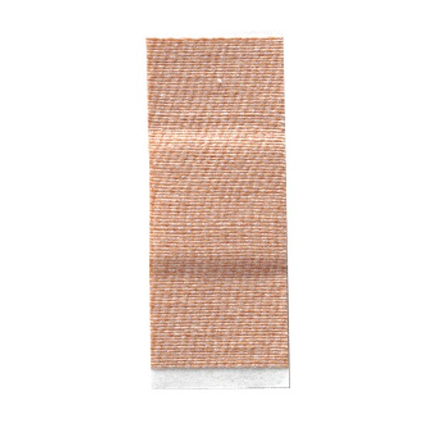 Adhesive Bandage, Fabric, PK100, Color: Beige