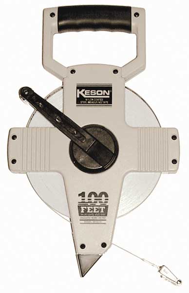 200 ft Tape Measure, 3/8 in Blade