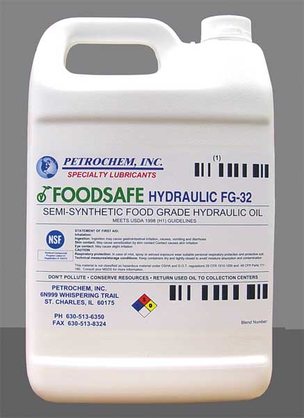 Food Grade SemiSyn Hydraulic Oil, ISO 32