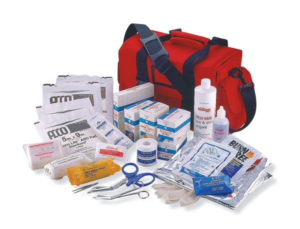 Bulk Emergency Medical Kit, 1000 Denier Cordura Nylon