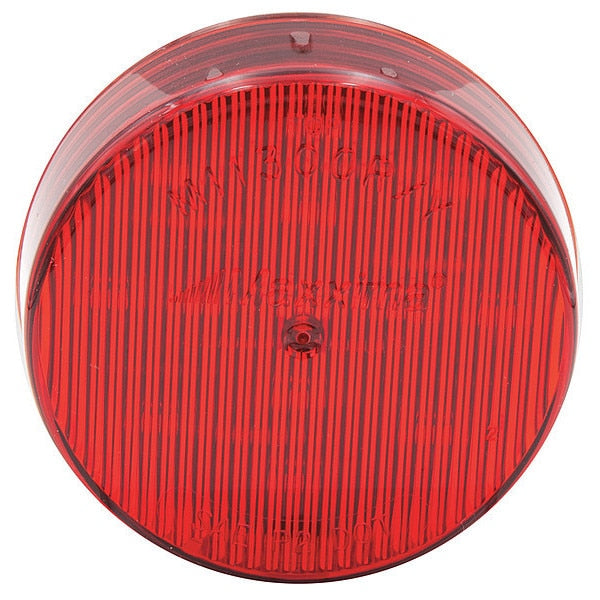 Clearance Light, LED, Red, Round, 2-1/2 Dia