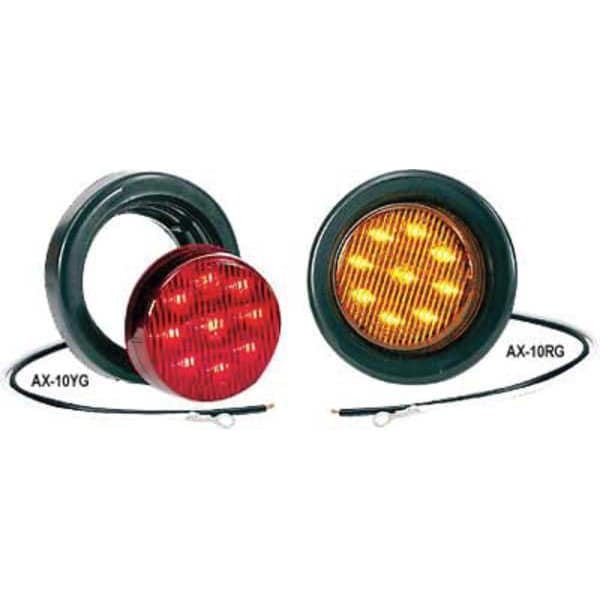 Clearance Light, LED, Rd, Grommet, Rnd, 2 Dia