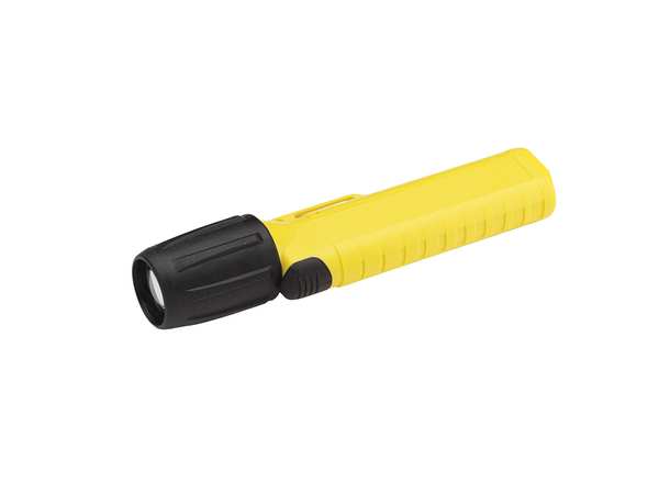 Black No Led Industrial Handheld Flashlight, 77 lm