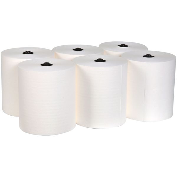 enMotion Hardwound Paper Towels, 1, Continuous Roll, 700 ft, White, 6 PK