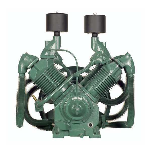 Air Compressor Pump, 20 hp, 25 hp, 30 hp, 2 Stage, 6.3333 qt Oil Capacity, 4 Cylinder