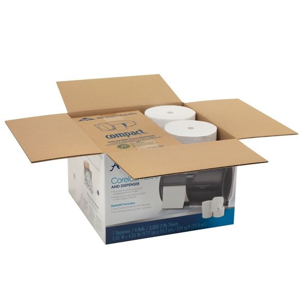 Compact Toilet Paper Dispenser