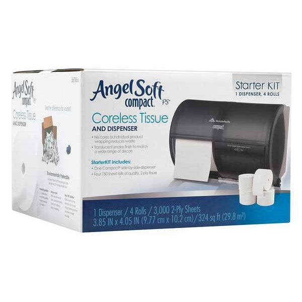 Compact Toilet Paper Dispenser