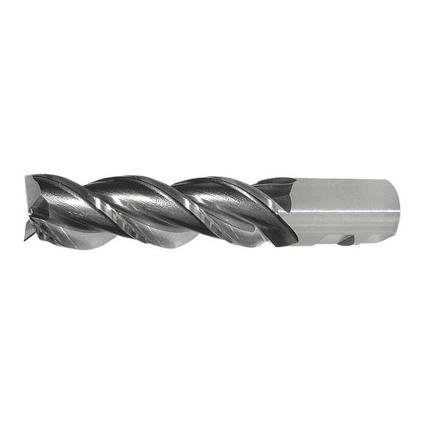 3-Flute PM+⢠HSS-E Square CC Single High-Helix EndMill Cleveland PM-539R-TC TiCN 1/2x1/2x1-1/4x3-1/4