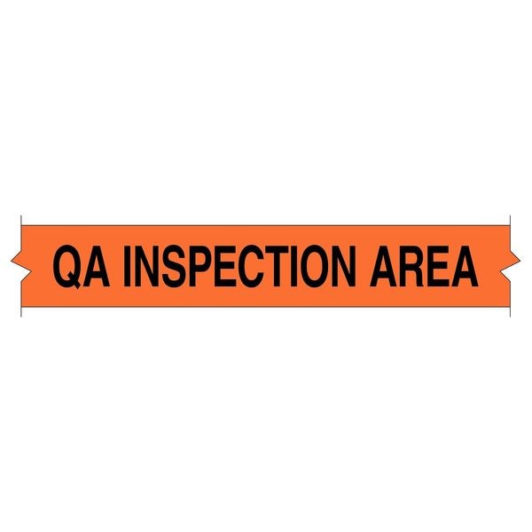 Floor Marking Tape Roll, Orange, 2In W