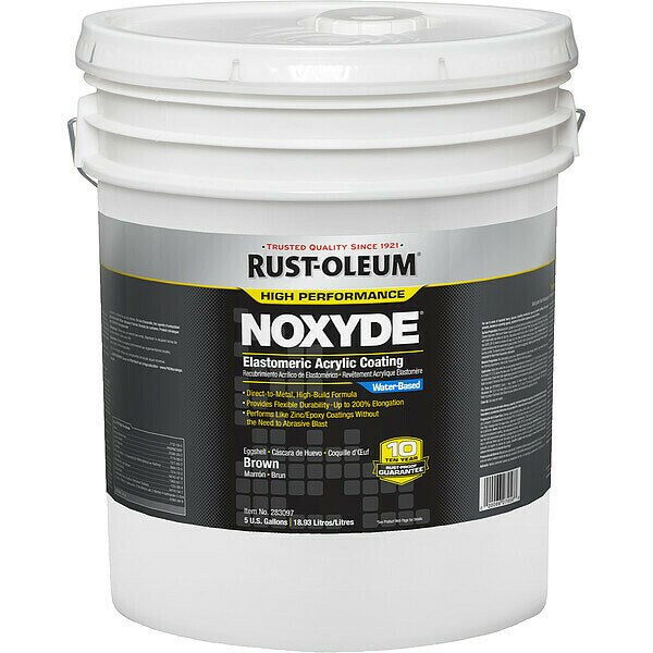 Elastomeric Acrylic Coating, Brown, 5gal