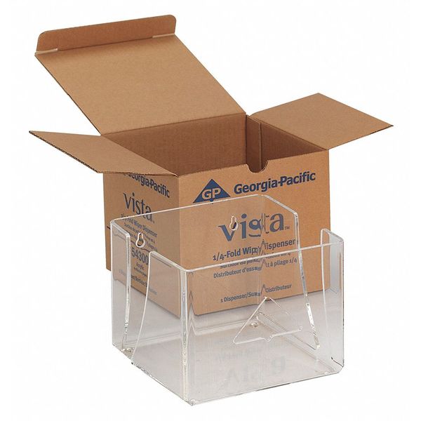 Dispenserosable Wiper Vista Quarterfold, Clear