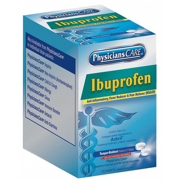 Pain Relief, Tablet, PK125