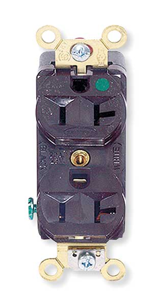 20A Duplex Receptacle 125VAC 5-20R BN