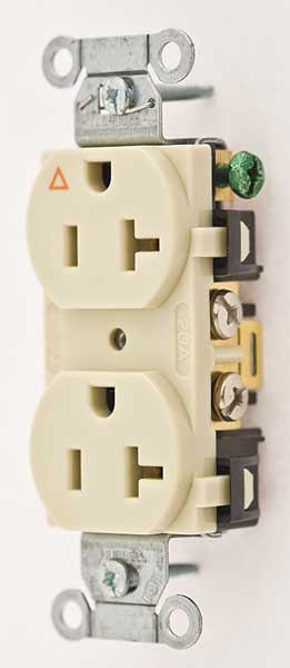 20A Duplex Receptacle 125VAC 5-20R IV