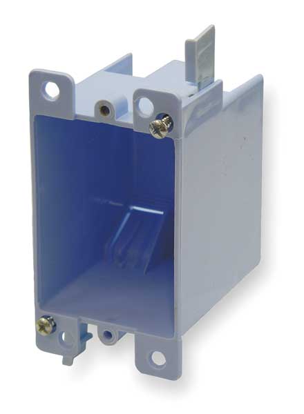Electrical Box, 1 Gang, 14 cu. in., PVC