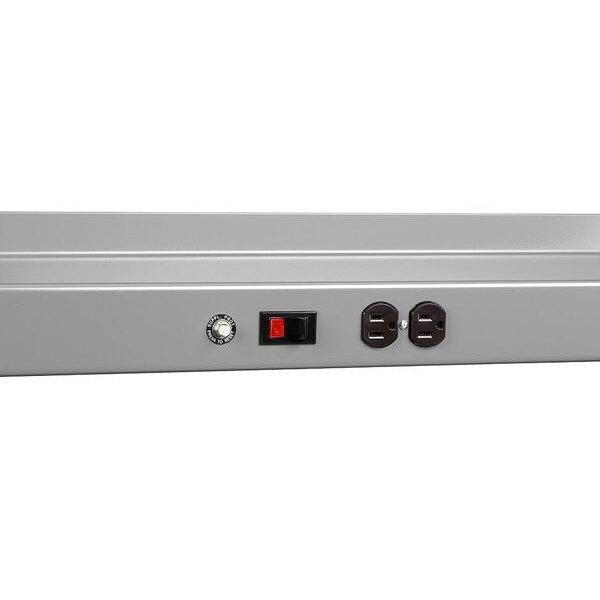 Electrical Shelf Riser, 96Wx15Dx18H, Gray