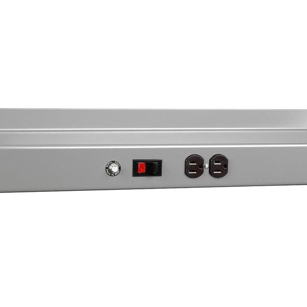 Electrical Shelf Riser, 60Wx15Dx18H, Gray