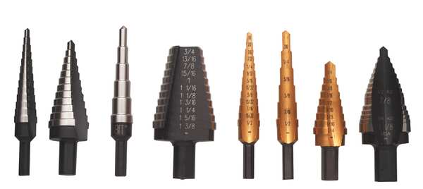 HSS Step Drill Bit Set 1/8-3/4