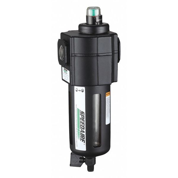 Pneumatic Oil Filter, 1/2 In. NPT, 35 cfm
