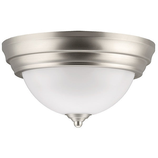 LED Flush Mount Light, 11.5W, 4000K, 830 lm
