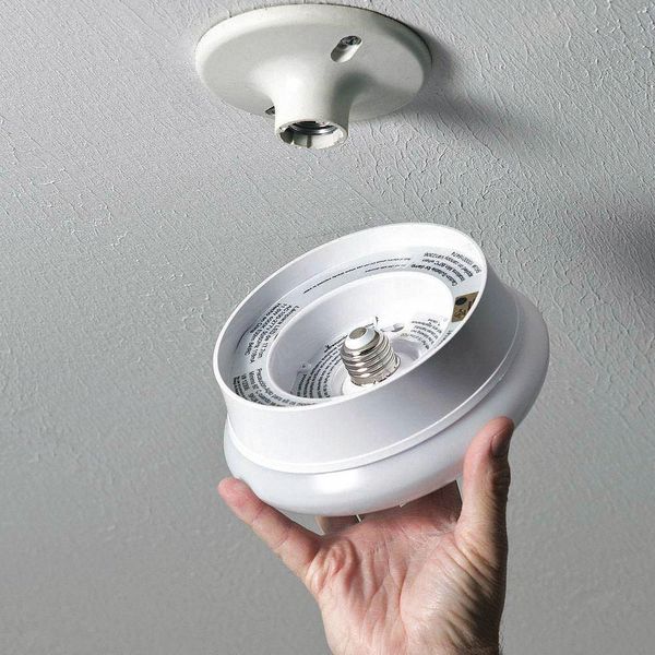 LED Flush Mount Light, 11.5W, 4000K, 830 lm