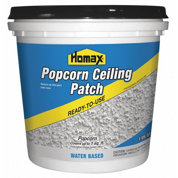 Pre-Mixed Ceiling Texture, 1 qt, White