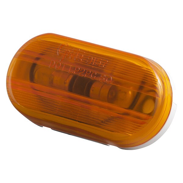 Clearance/Marker Lamp, Lens Optic, Ylw