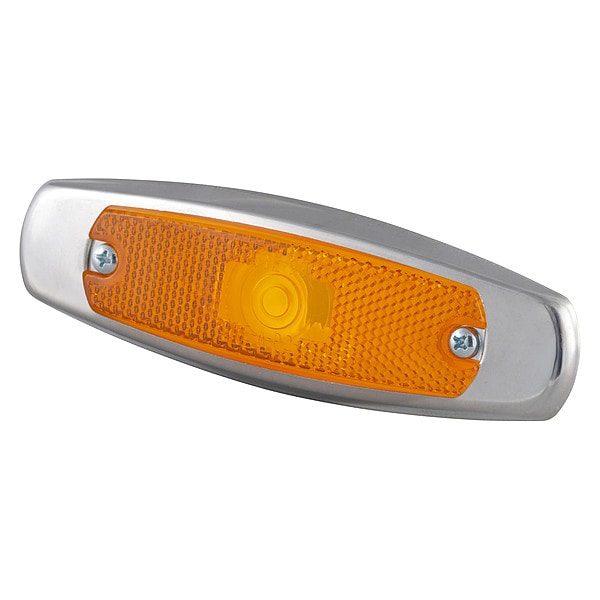 Lamp Marker, Low Profile w/Bezel, Yellow