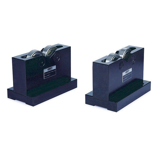 Roller Bearing V-Block Set, Steel