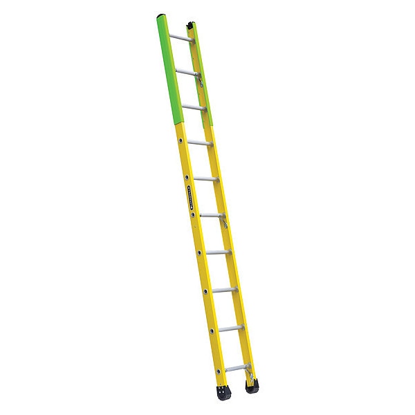 Manhole Ladder, Fiberglass, Yellow Finish