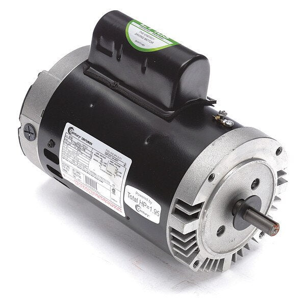 Pool and Spa Pump Motor, Permanent Split Capacitor, 1 1/2 HP, 56C Frame, 3,450 Nameplate RPM