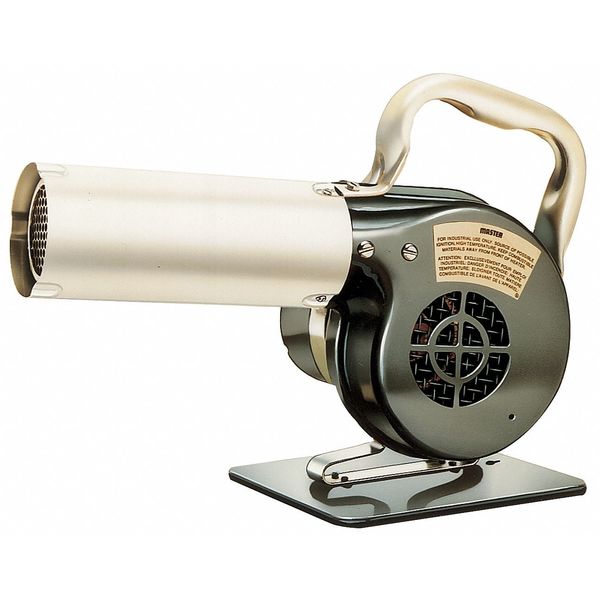 Heat Blower, Electric Powered, 240V AC, Fixed Temp. Setting, 1,200 W Watt, Loop Handle