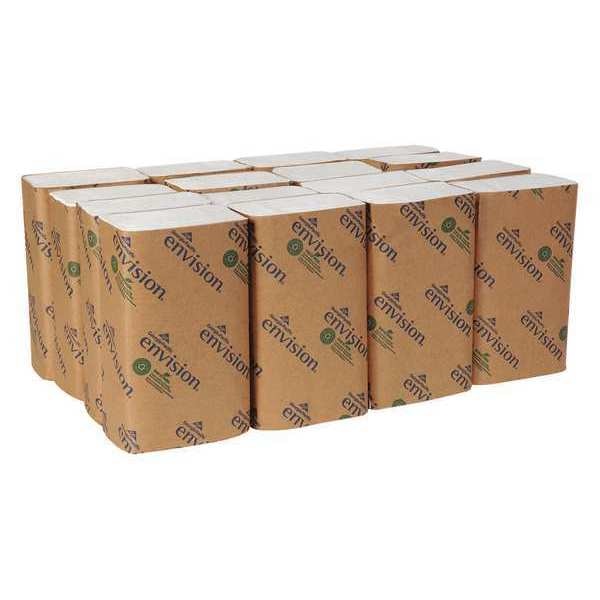 Pacific Blue Basic Single Fold Paper Towels, 1, 250, White, 16 PK