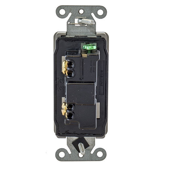 Wall Swtch, 1-Pole, 120/277V, 20A, Gry, Rockr