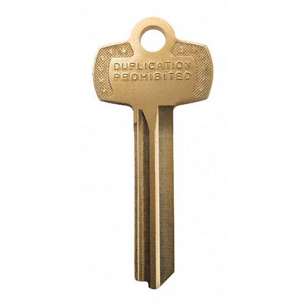 Key Blank, Keyway G, Standard Type, 7 Pins