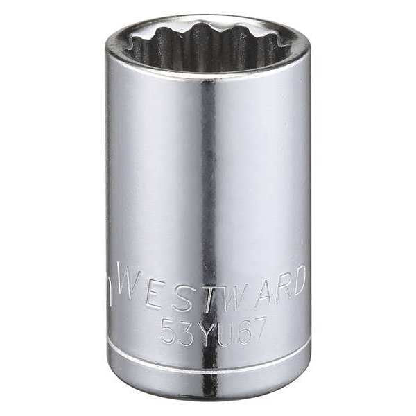 1/2 in Drive, 16mm Triple Square Metric Socket, 12 Points