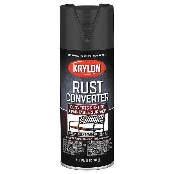 Black, Flat, 12 oz