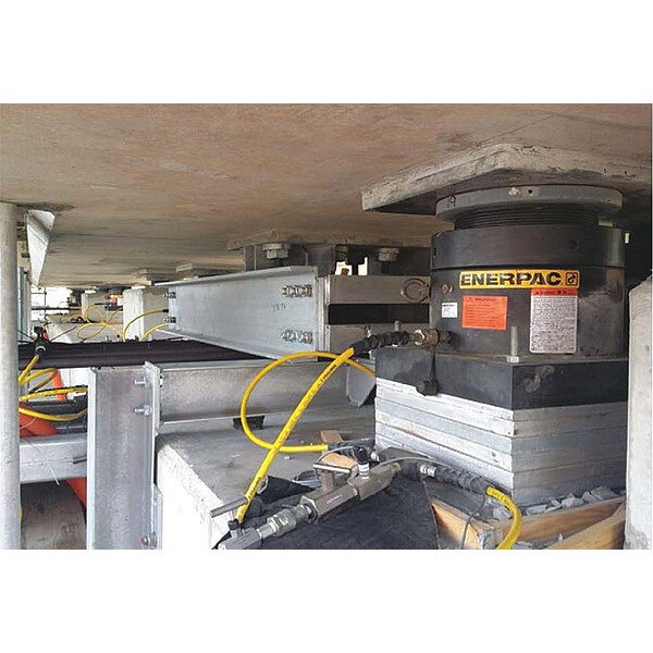 LPL4002, 450 ton Capacity, 1.77 in Stroke, Low Height, Lock Nut Hydraulic Cylinder