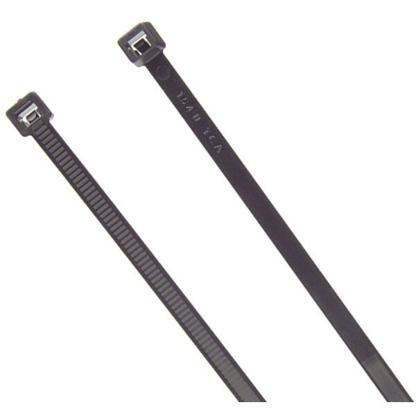 Standard Tie, Black, 14.6