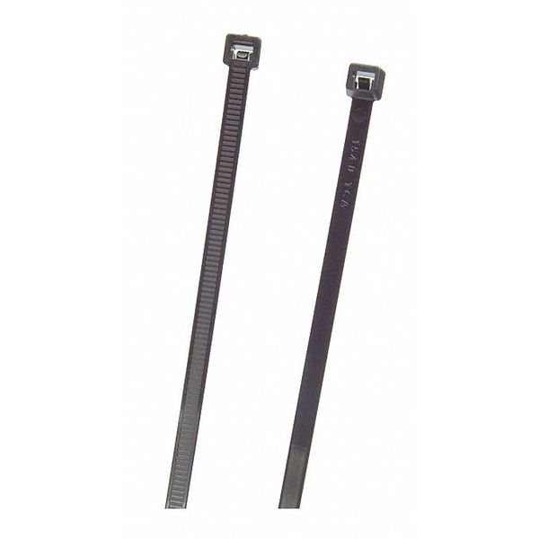 Standard Tie, Black, 15