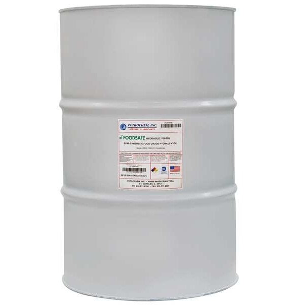 55 gal Hydraulic Oil Drum 100 ISO Viscosity, 30 SAE
